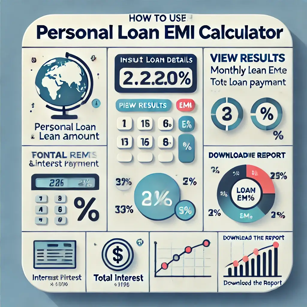 How to use perspnal emi calculator